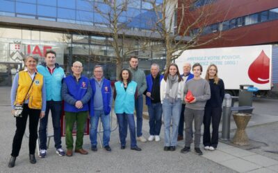 Annecy : objectif atteint pour la collecte de sang organisée à l’IAE